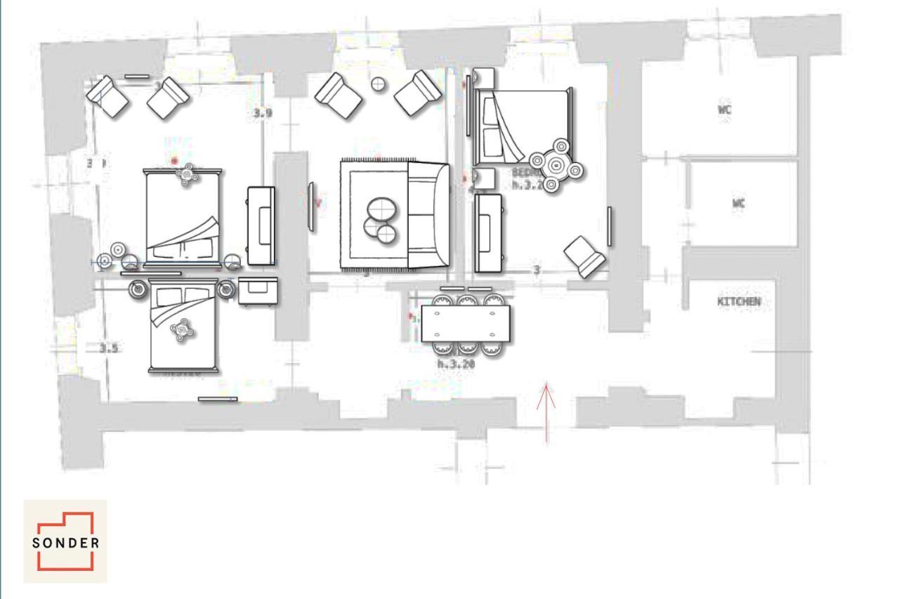 Aparthotel Sonder — Stazione Termini Řím Exteriér fotografie